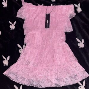 NWT fashion nova ruffle romper